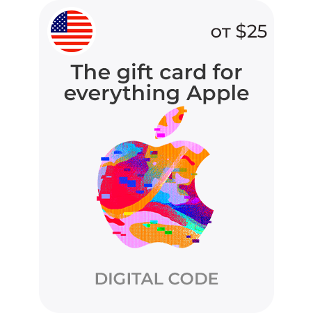 Apple США от 25 Долларов