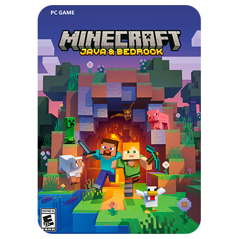 Minecraft Java Bedrock подарочный ключ для PC